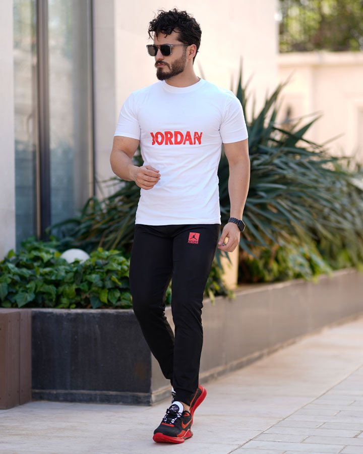 ست تیشرت شلوار jordan کد 6006 - Image 4