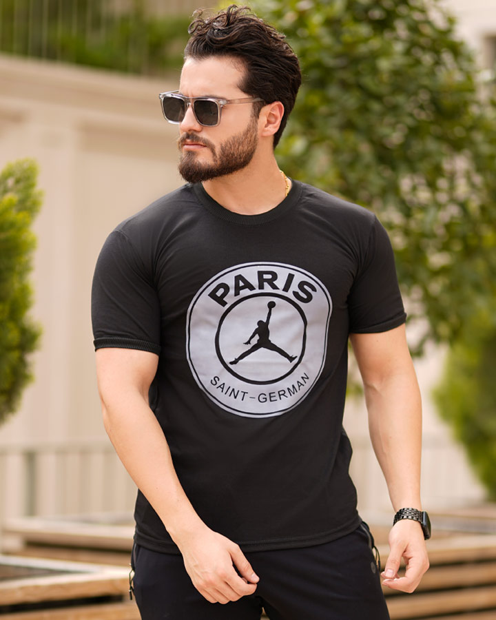 تیشرت مردانه paris مدل Beker - Image 5