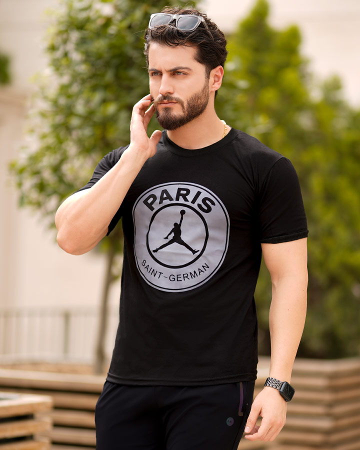 تیشرت مردانه paris مدل Beker - Image 6