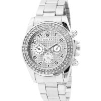 ساعت مچی مردانه مدل ROLEX (نقره ای) کد 6067