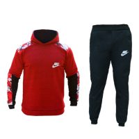 ست سویشرت شلوار مردانه مدل Herry (زرشکی) 6127