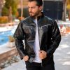 کاپشن مردانه مدل Hamon کد 6138