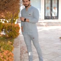 ست بلوز شلوار مردانه مدل kenet (طوسی) کد 6131