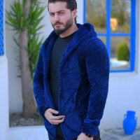 هودی مردانه مدل Pejral (سرمه ای)کد 6159