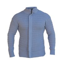 بافت مردانه زیپ دار Sahand (طوسی)