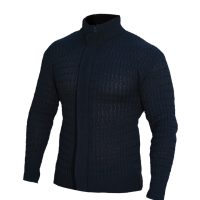 بافت مردانه زیپ دار Sahand (مشکی)