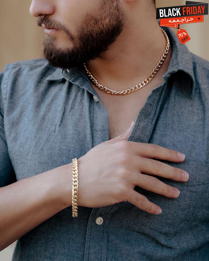 ست گردنبند و دستبند Cartier مدل Zar - Image 6