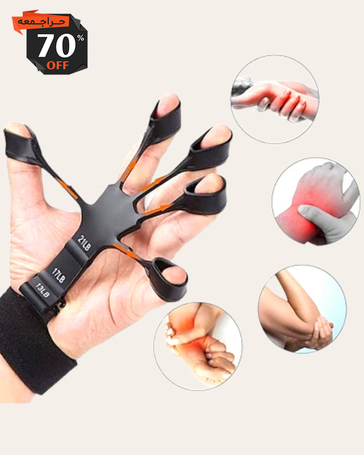 کش تقویت عضلات و مفاصل دست مدل Gripster - Image 7