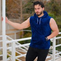 ژیله مردانه تدی  مدل sharlot (سرمه ای) کد 6206