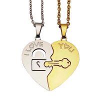 ست گردنبند زنانه و مردانه مدلLavin کد 6212