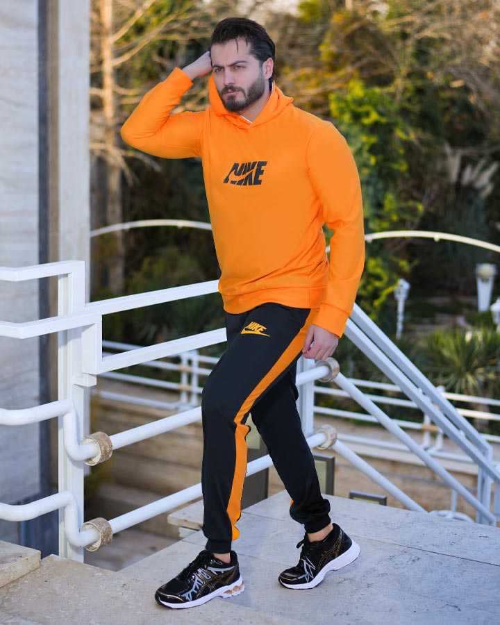 ست سویشرت شلوار مردانه مدل Nils (زرد) کد 6215 - Image 3