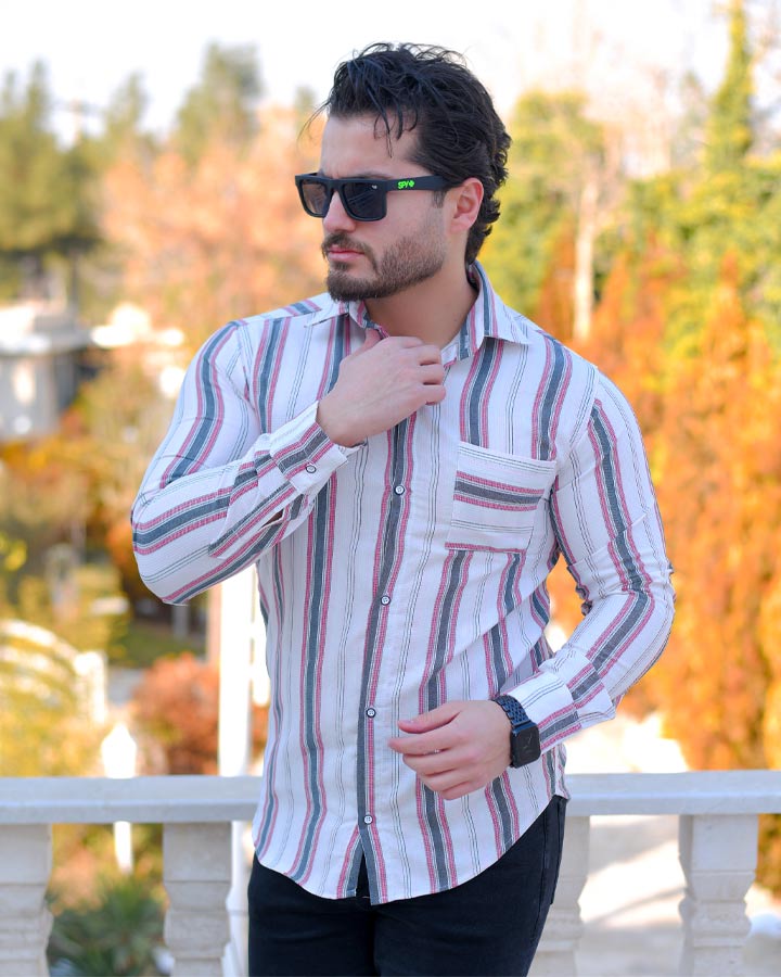 پیراهن مردانه مدل velion کد6259 - Image 3