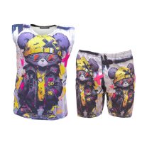 تاپ شلوارک ورزشی مدل Mouse کد 6272