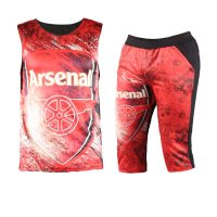 ست تاپ و شلوارک مردانه مدل Arsenal