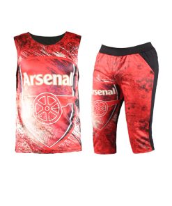 ست تاپ و شلوارک مردانه مدل Arsenal