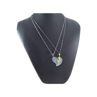 ست گردنبند زنانه و مردانه مدل Tulip کد 6288