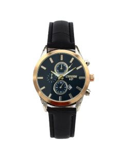 Alternative view of ساعت مردانه cttizen vip (مشکی طلایی )کد 6302