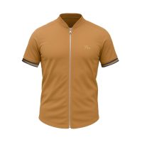 پیراهن نیم آستین مردانه مدل soprx(کرمی) کد6306