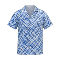 پیراهن نیم استین مردانه مدل Vojak (سرمه ای) کد 6312