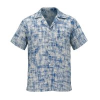 پیراهن نیم استین مردانه مدل Vojak (ابی) کد 6311