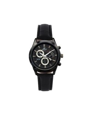 ساعت مردانه مدل EDIFICE ( صفحه مشکی سفید) کد6291