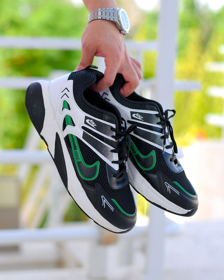 کفش مردانه NIKE مدل ORBIT (مشکی سبز) کد 6278 - Image 5