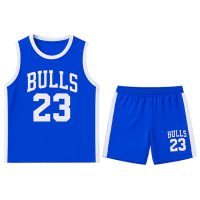 ست تاپ شلوارک Bulls (آبی) کد 6030