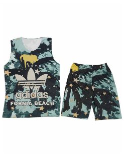 ست تاپ شلوارک مردانه adidas مدل Fornia کد 6368