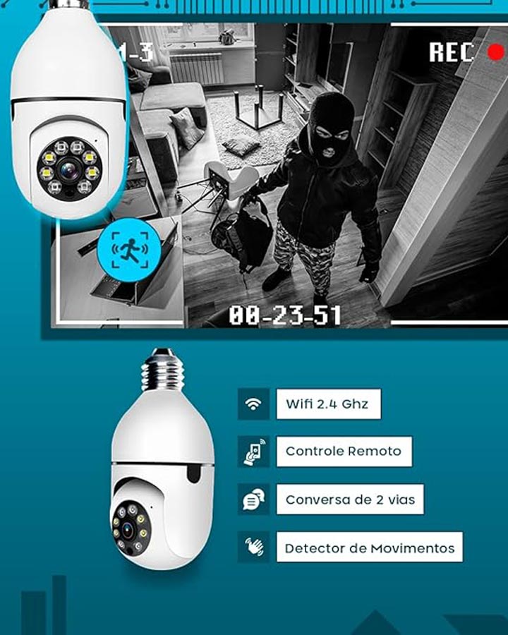 دوربین لامپی چرخشی کد6370 - Image 4