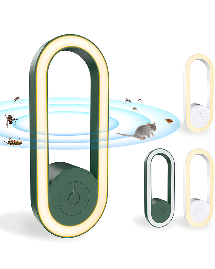 چراغ خواب و حشره کش برقی اولتراسونیک کد 6374 - Image 4