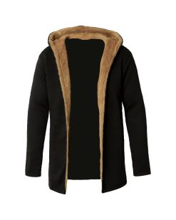 Alternative view of هودی مردانه مدل Fredly (لبه خز)