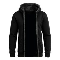 هودی خزدار مردانه مدل Rafael (مشکی)