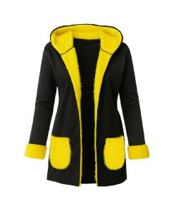 Alternative view of هودی زنانه مدل Narnia (زرد)