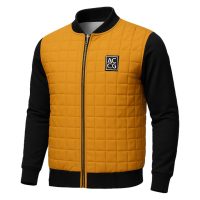 کاپشن مردانه مدل Bako (زرد) کد 6389