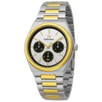 ساعت مچی مردانه collection مدل ik(نقره ای طلایی) کد 6403