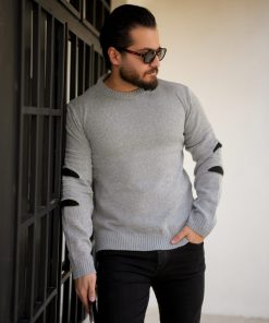 بافت مردانه Melin (طوسی) کد (4854)