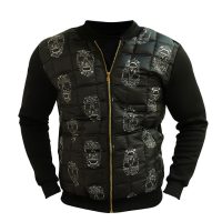 کاپشن مردانه طرح اسکلت کد 6393