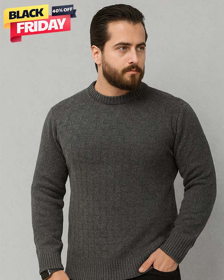 بافت مردانه مدل carlo (زغالی) کد 6420 - Image 4
