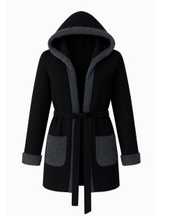 Alternative view of هودی دخترانه مدل Melody (طوسی)