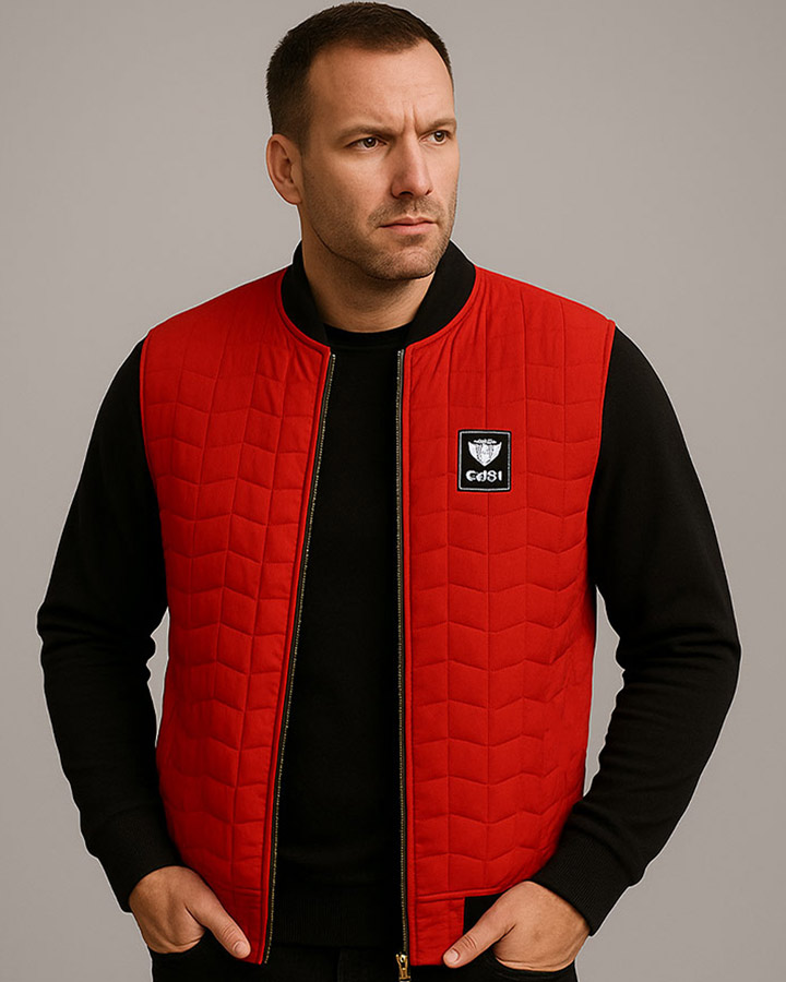 کاپشن مردانه مدل Bako (قرمز) کد 6452 - Image 5