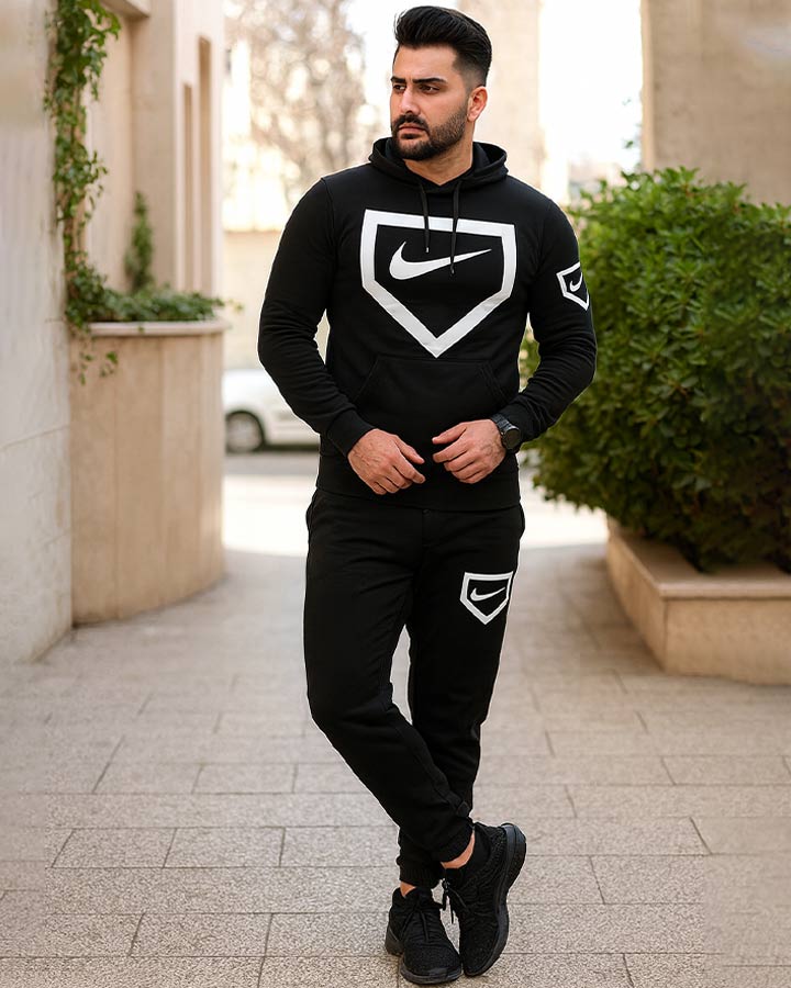 ست سویشرت وشلوارNike مدل Antony (مشکی) - Image 6