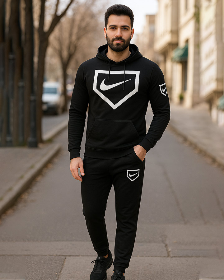 ست سویشرت وشلوارNike مدل Antony (مشکی) - Image 7