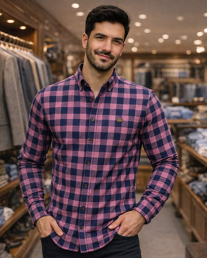 پیراهن مردانه مدل Araz کد 6411 - Image 4