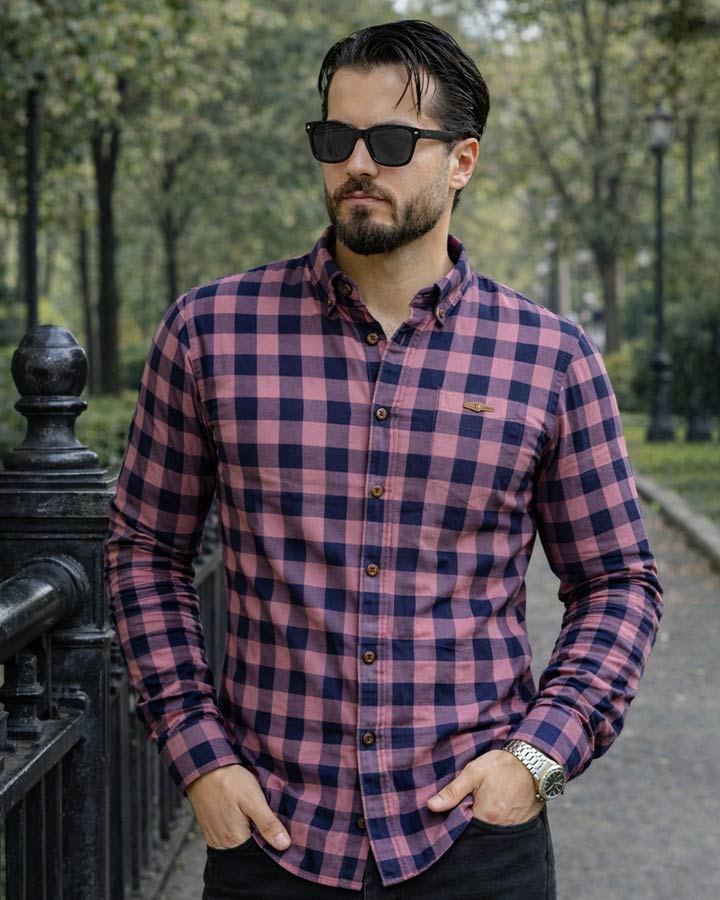 پیراهن مردانه مدل Araz کد 6411 - Image 5