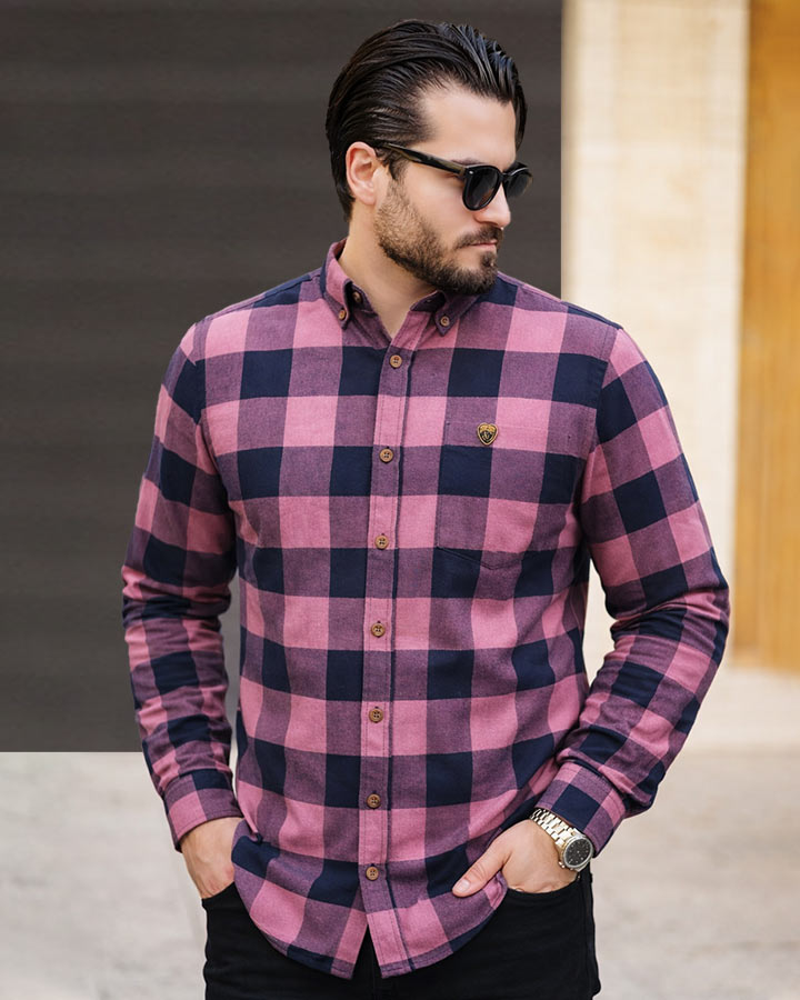 پیراهن مردانه مدل ATA کد 6409 - Image 5