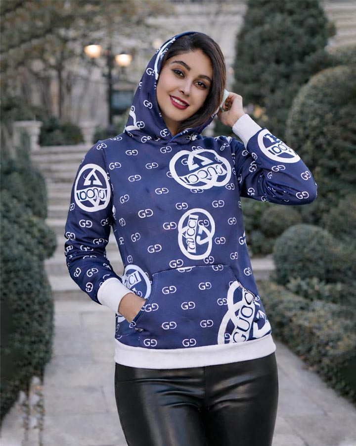 سویشرت زنانه Talnaz( سورمه ای) - Image 5