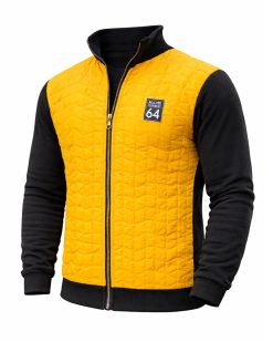 کاپشن مردانه مدل Bako (زرد) کد 6389