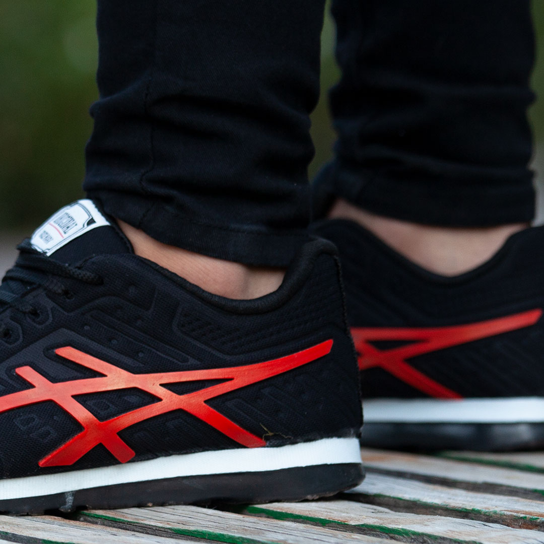 کفش مردانه Asics مدل Kavan (قرمز) - Image 4