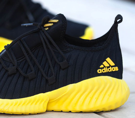 کفش مردانه Adidas مدل VERISA (مشکی زرد) - Image 3