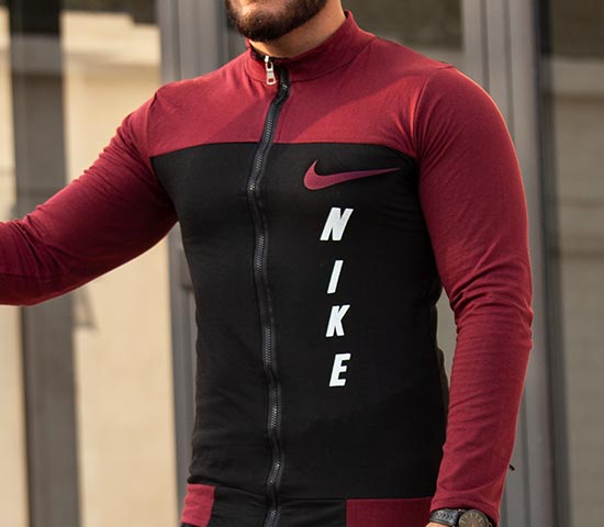 ست سویشرت وشلوار مردانه Nike مدل Midas (زرشکی) - Image 4